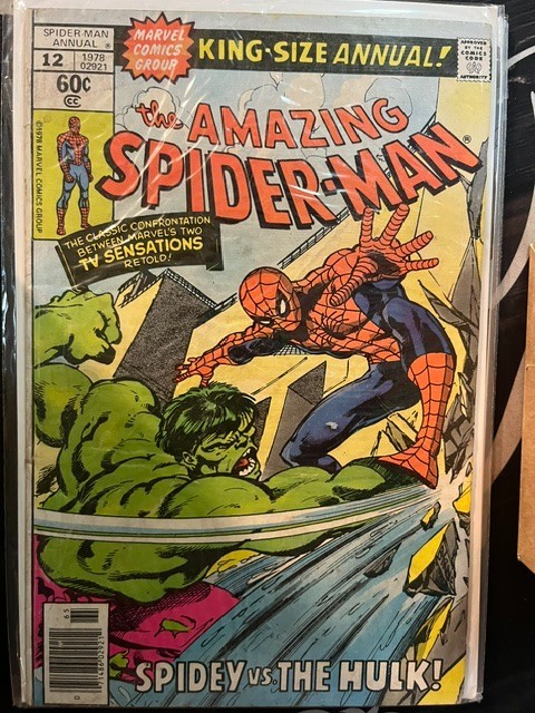 Amazing Spider-Man Annual #12 Marvel 1978 Spider-Man vs Hulk John Byrne