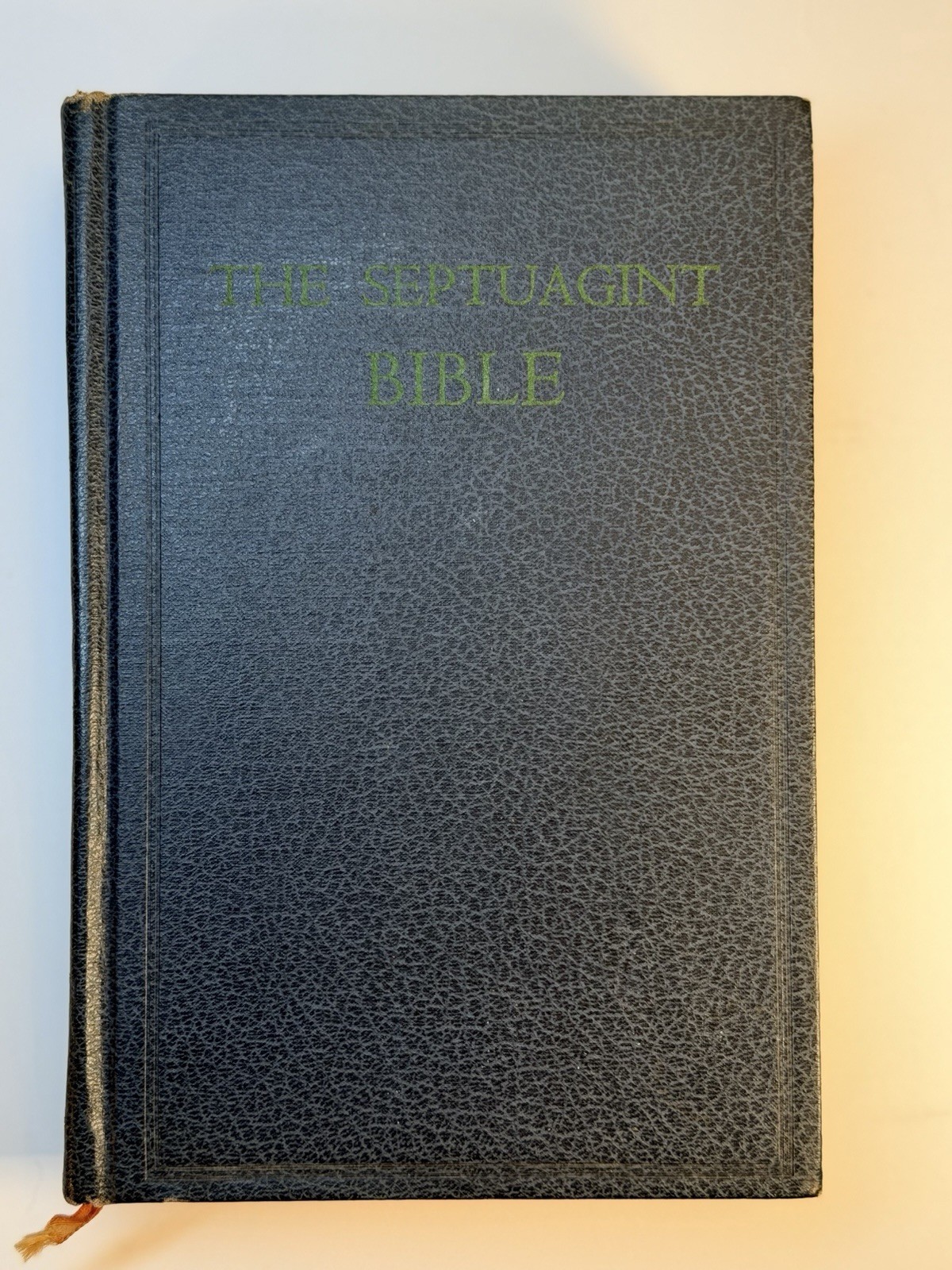 The Suptuagint Bible 1954 Oldest version of the Old Testament