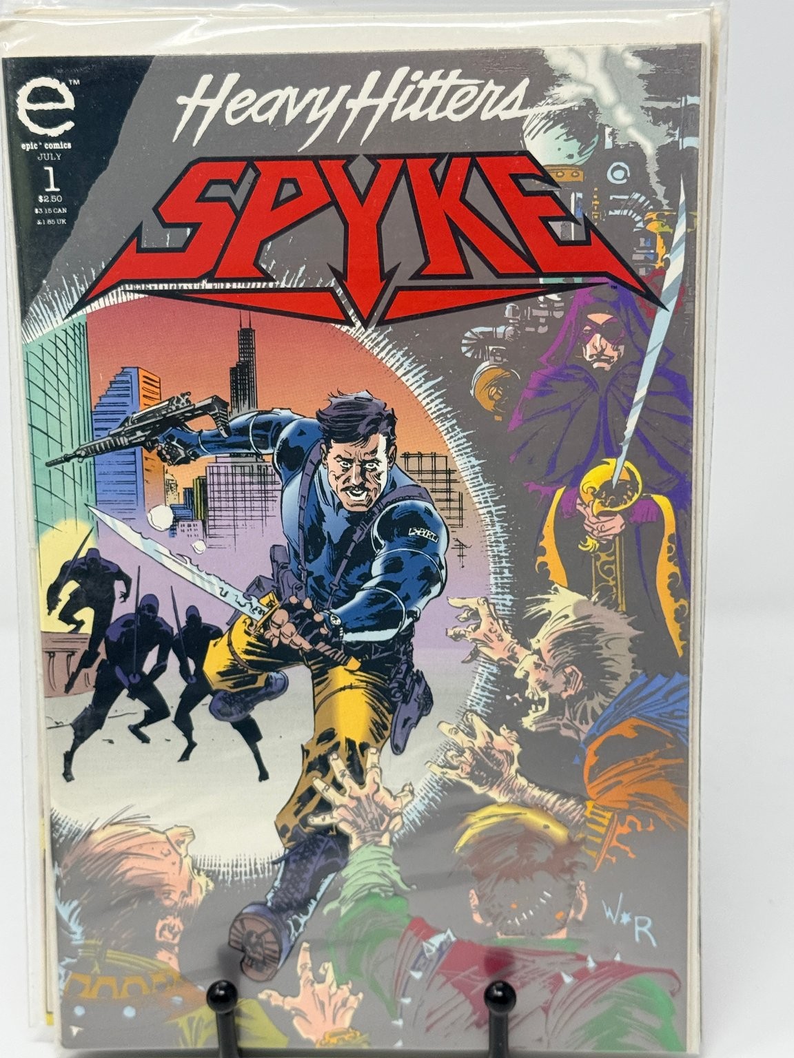 Spyke #1 Epic Comics Heavy Hitters Modern Age July