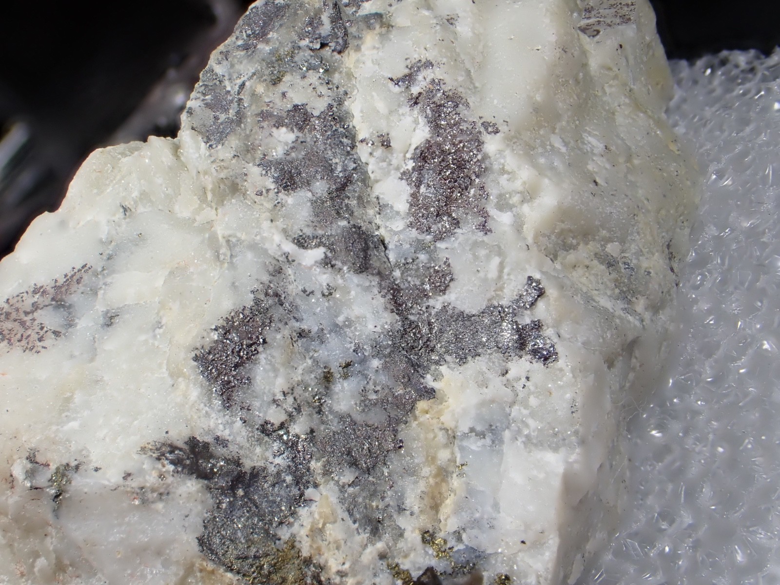 Rare Pyrargyrite on Quartz Sunshine Mine Kellogg Shoshone Co Idaho