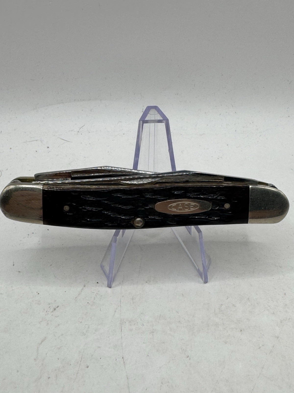 Vintage Case XX USA Muskrat 8 Dots 1980s Pretty Bone Knife Fast Shipping
