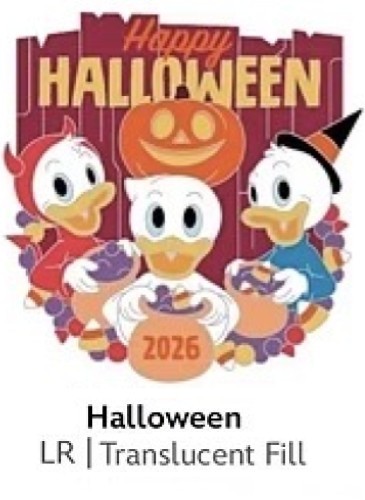 Disney Pin - Happy Halloween  2026 - Huey Dewey Louie
