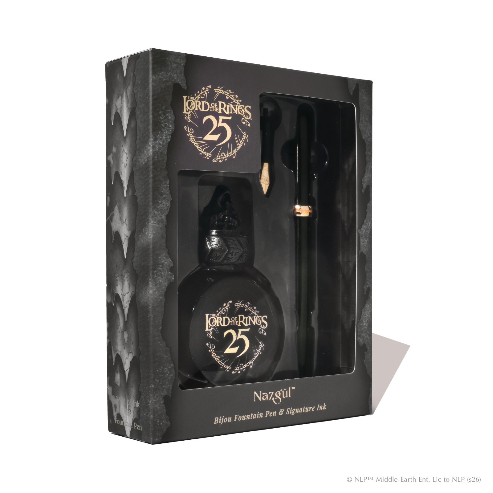 Ferris Wheel Press Nazgûl Bijou Fountain Pen & 38ml Ink Set-Lord of the Rings
