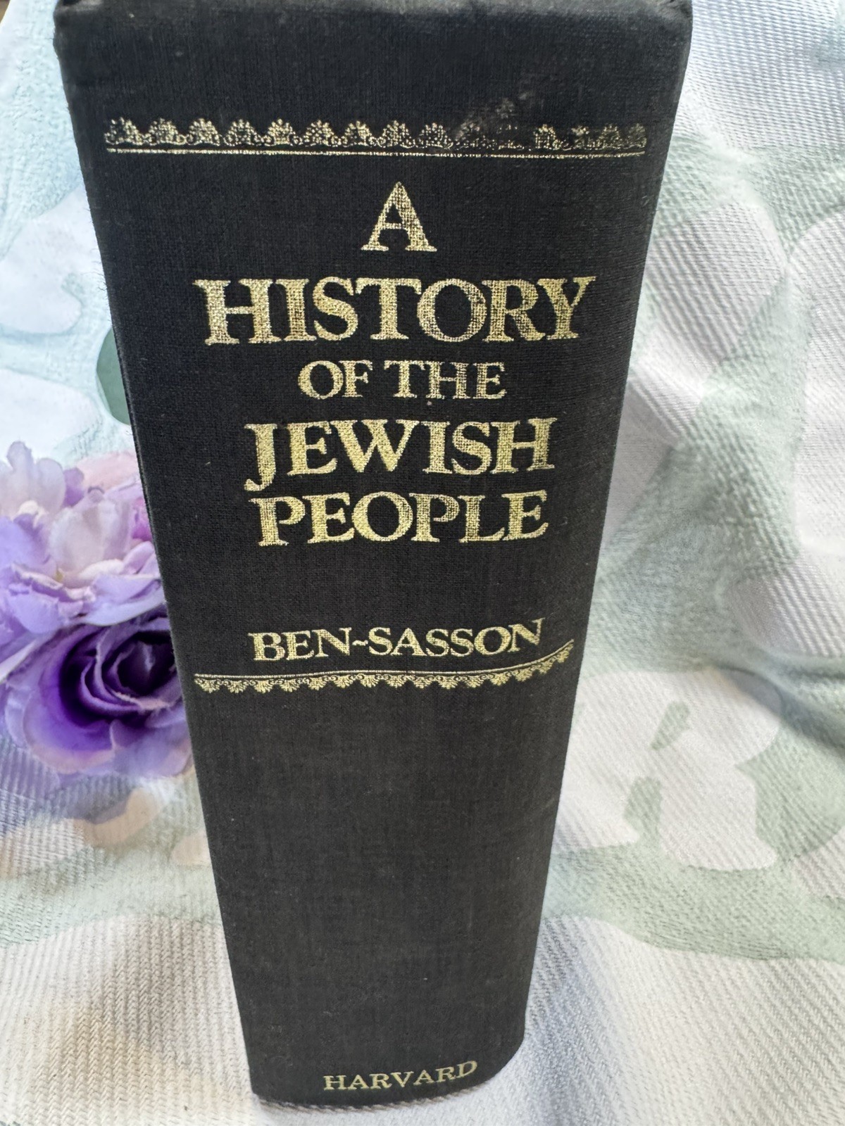 1976 A History of the Jewish People ספר תולדות עם ישראל Judaica Illustrated