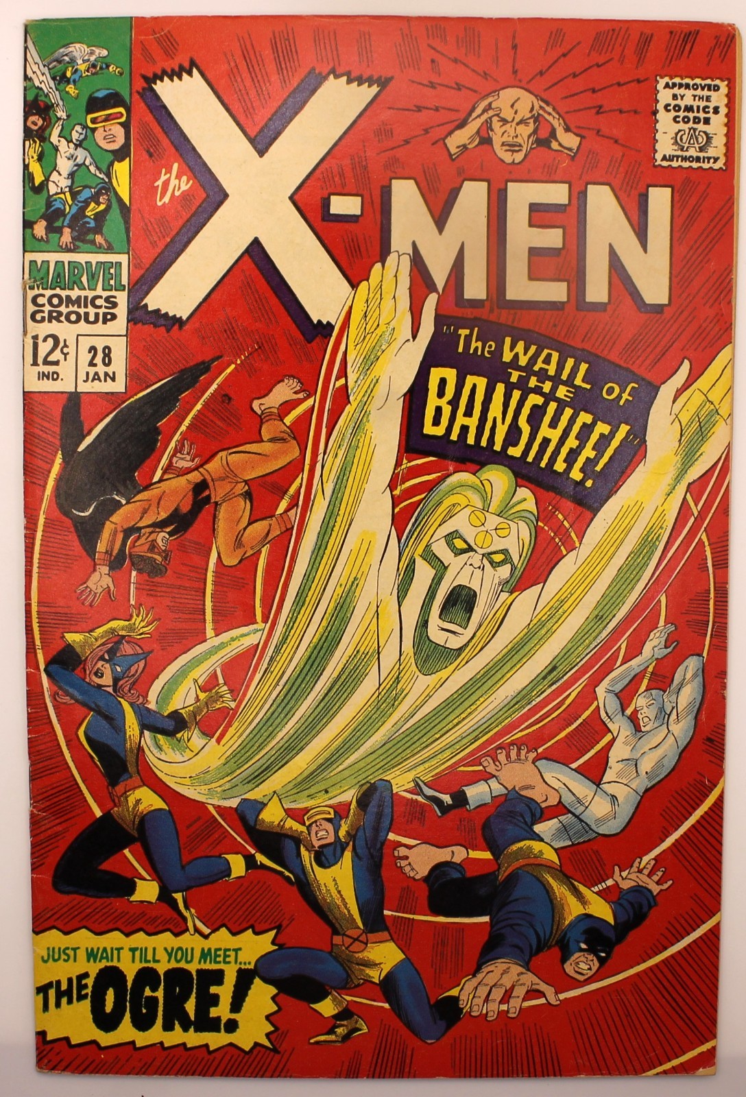 The X-Men #28 (Marvel Comics January 1967) 🔑 issue FN+ 6.5