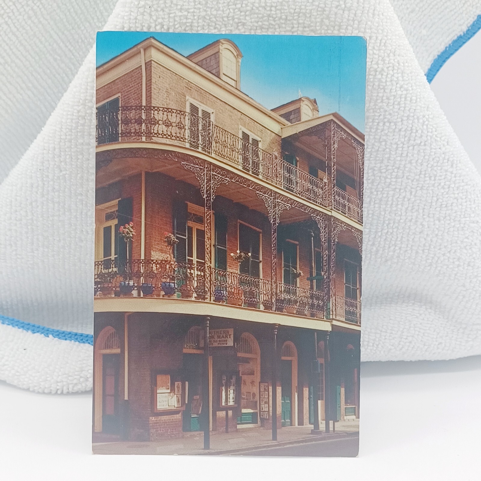 Postcard: Delicate Lace Balconies Vieux Carre New Orleans Louisiana c1958