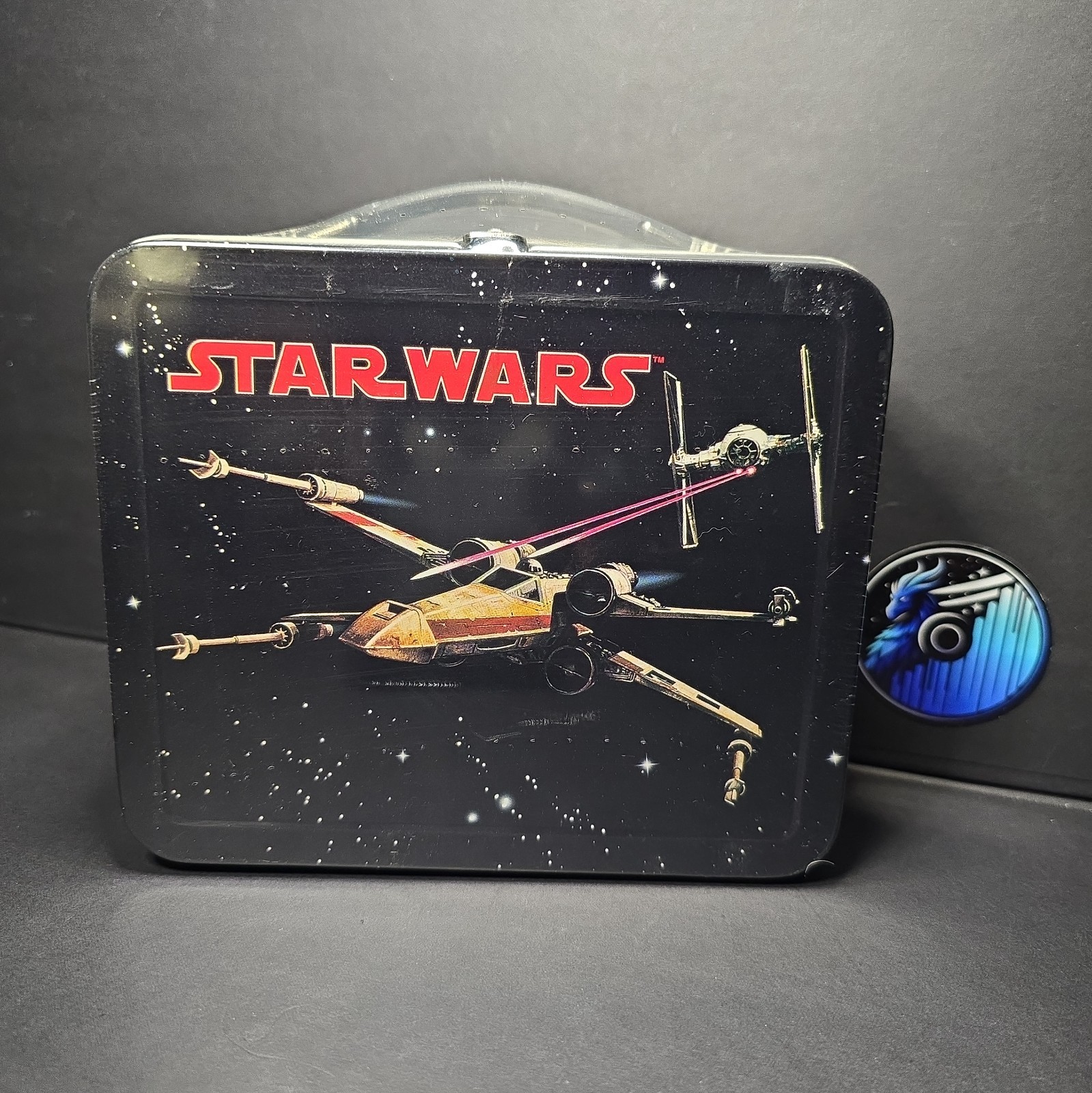 Vintage (Small) Star Wars Hallmark Lunch Box 1999 School Days Tin New And Sealed