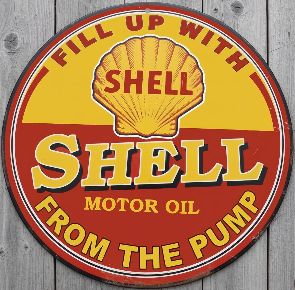 Shell Motor Oil 12