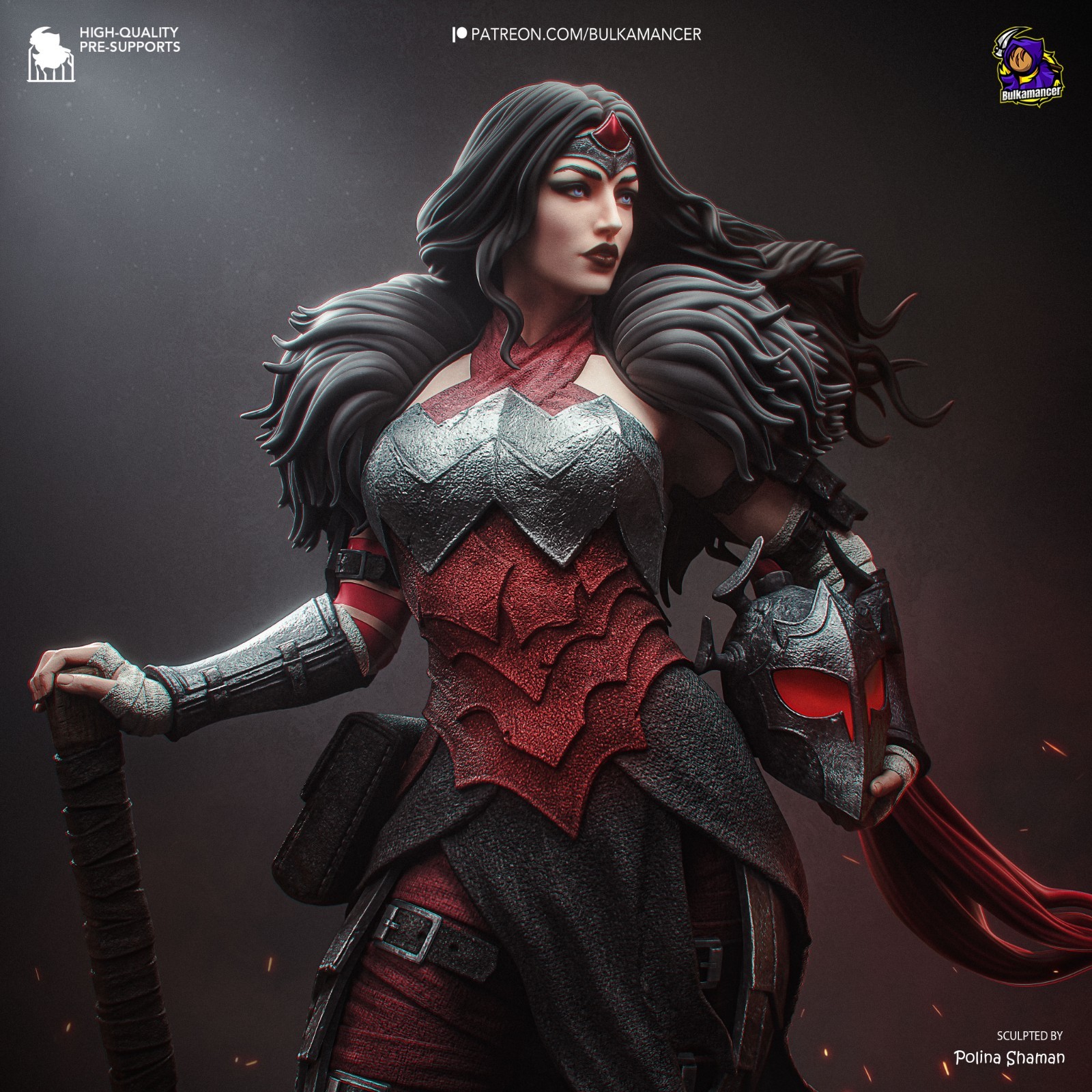 1:6 Absolute Wonder Woman DC Fan Art UNPAINTED Resin Garage Kit