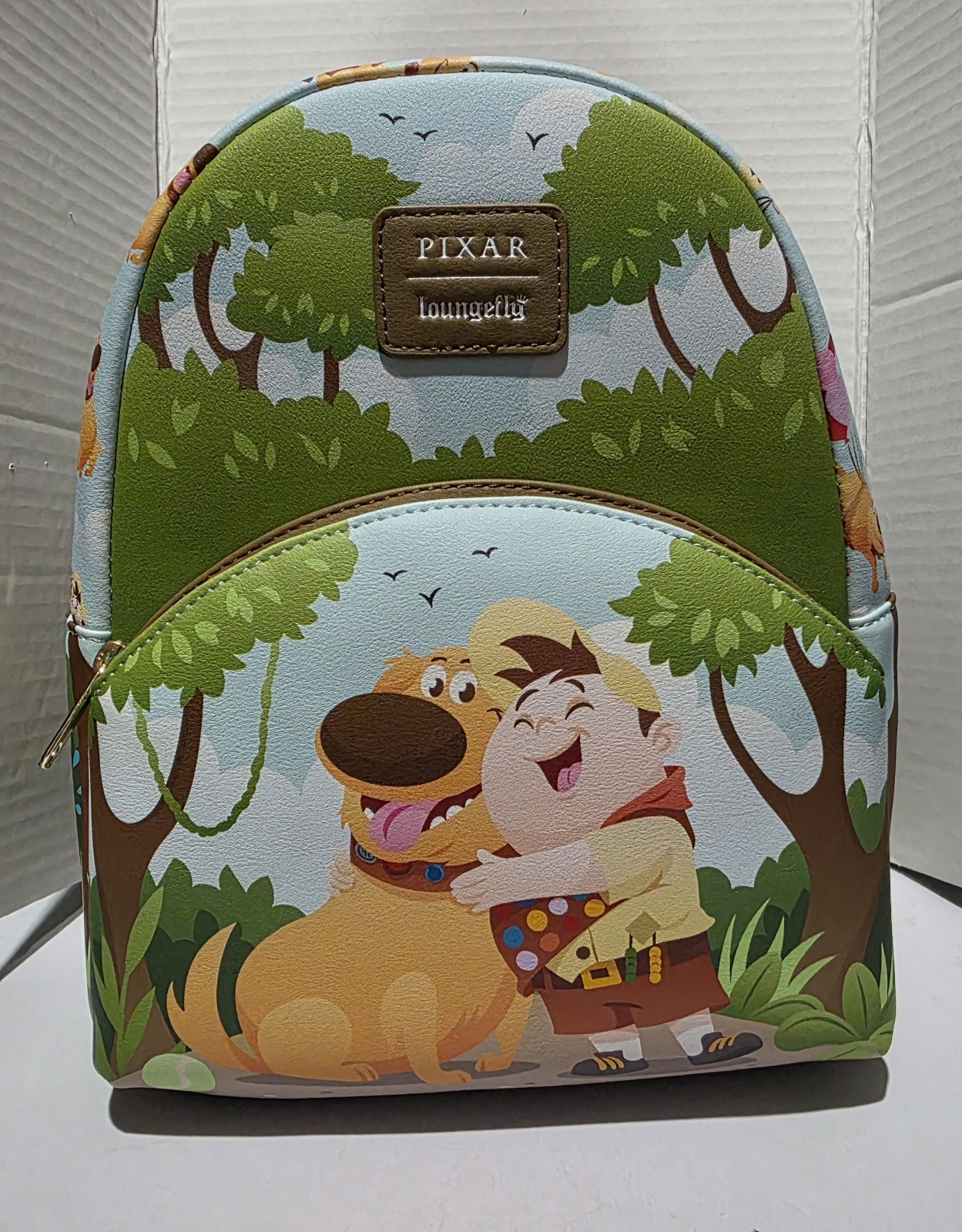 Loungefly Disney Pixar Up Dug & Russell Mini Backpack NWT
