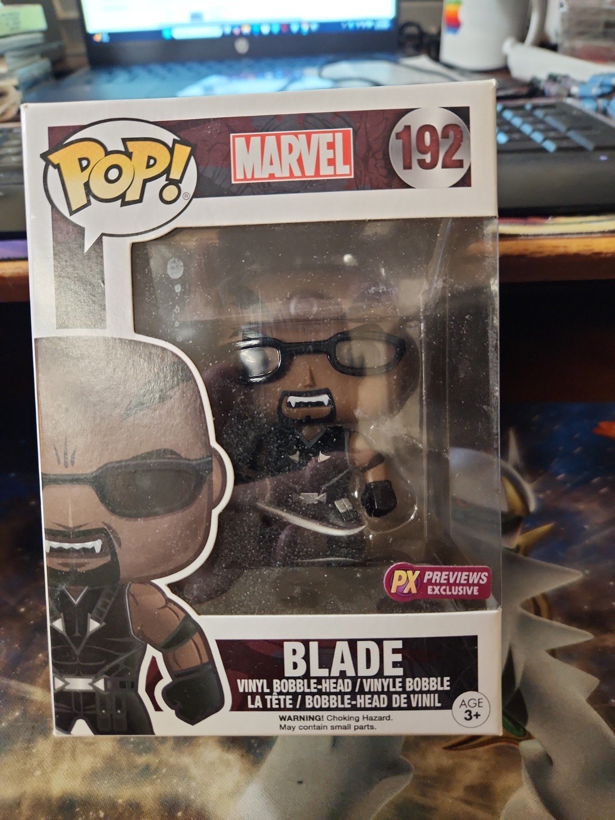 Funko Pop Vinyl: Marvel - Blade - Diamond Comics (Exclusive) #192