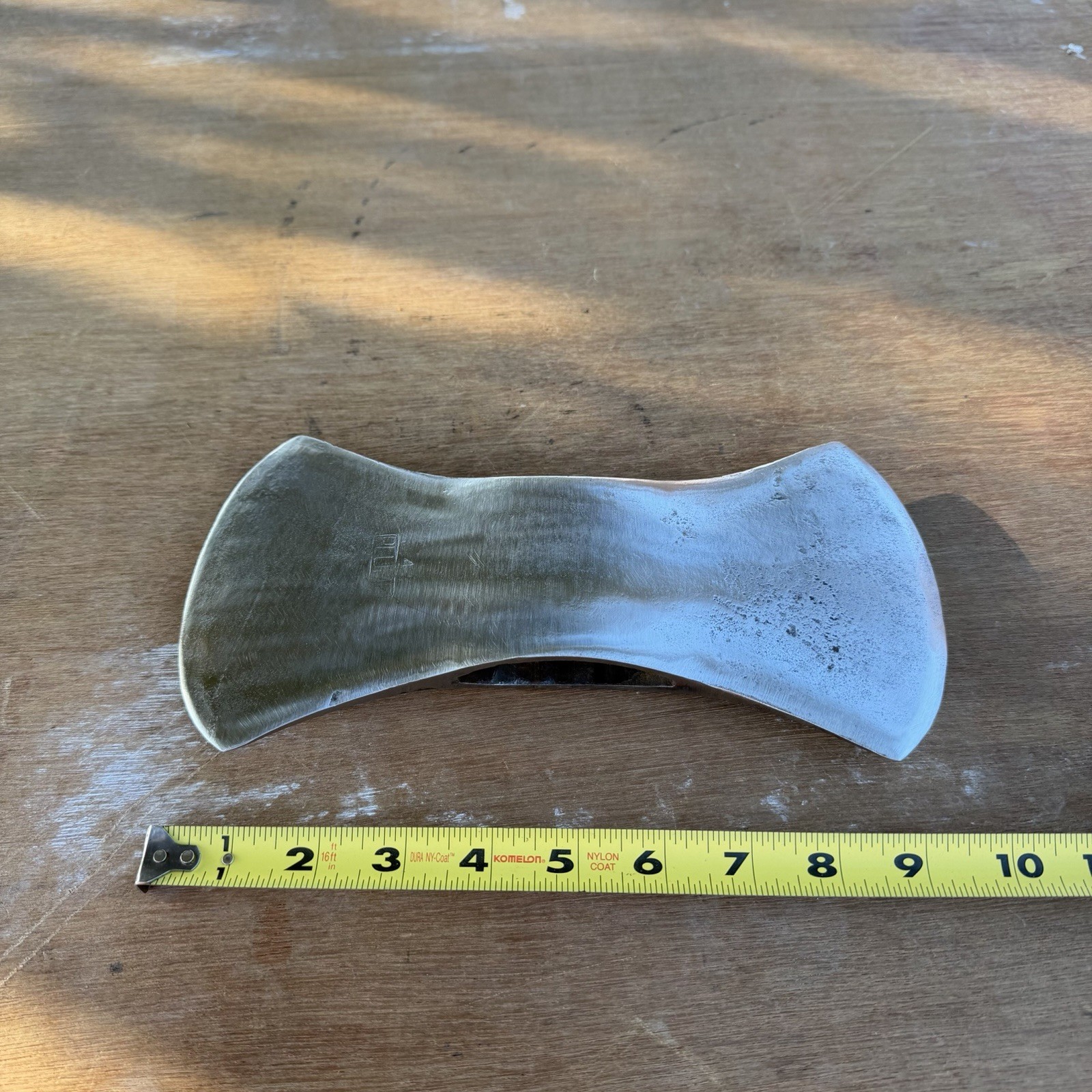 Vintage PLUMB 4 Lbs Double Bit Axe Head 10\'\' x 5-1/4\'\'  Nice Pattern