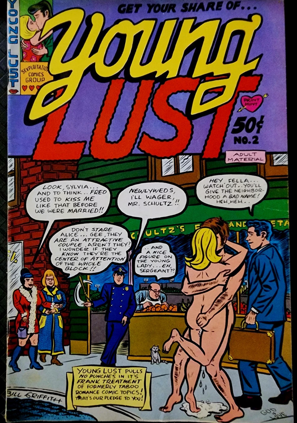 Young Lust #2 1971  Bill Griffith Cover l