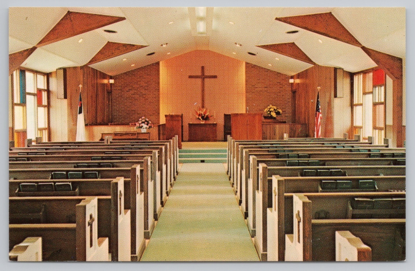 Postcard First Cumberland Presbyterian Church Florence Alabama