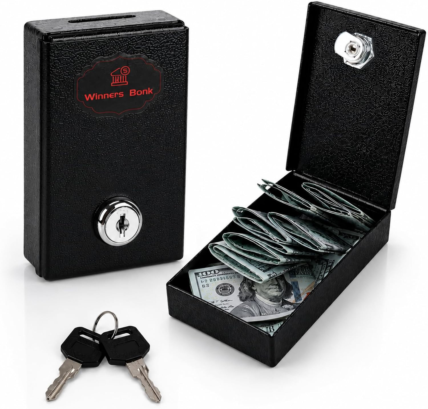 Winners Bank Gift for Gambler Portable Pocket Safe for Casino Winnings Winners Bank Gift for Gambler Portable Pocket Safe for Casino Winnings