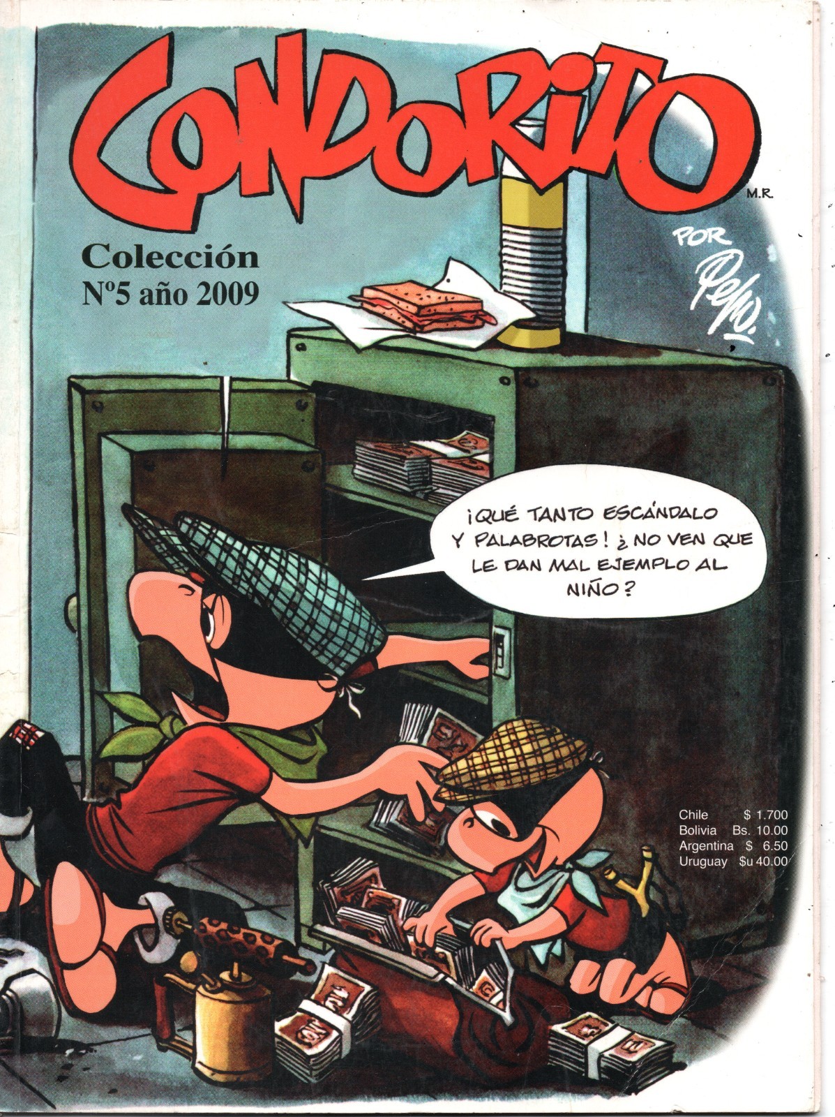 CONDORITO DE COLECCION,  N°5, AÑO 2009, comic's CHILE