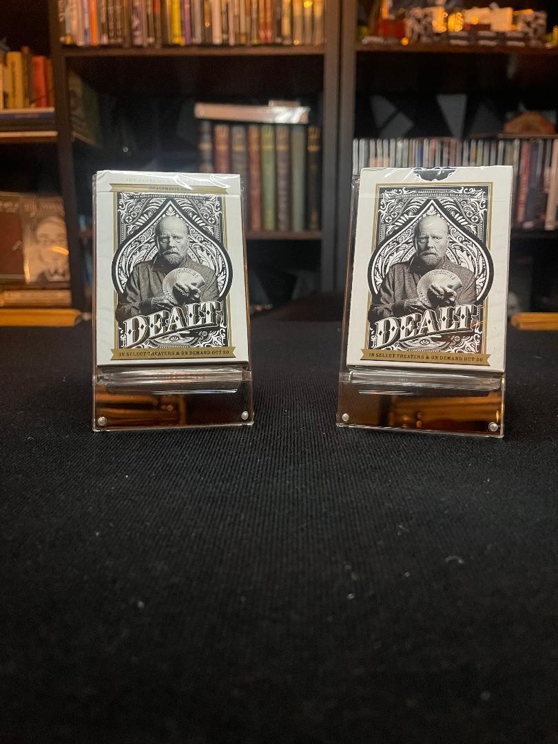 DEALT PLAYING CARDS From the movie DEALT By Richard Turner Limited Edition Very