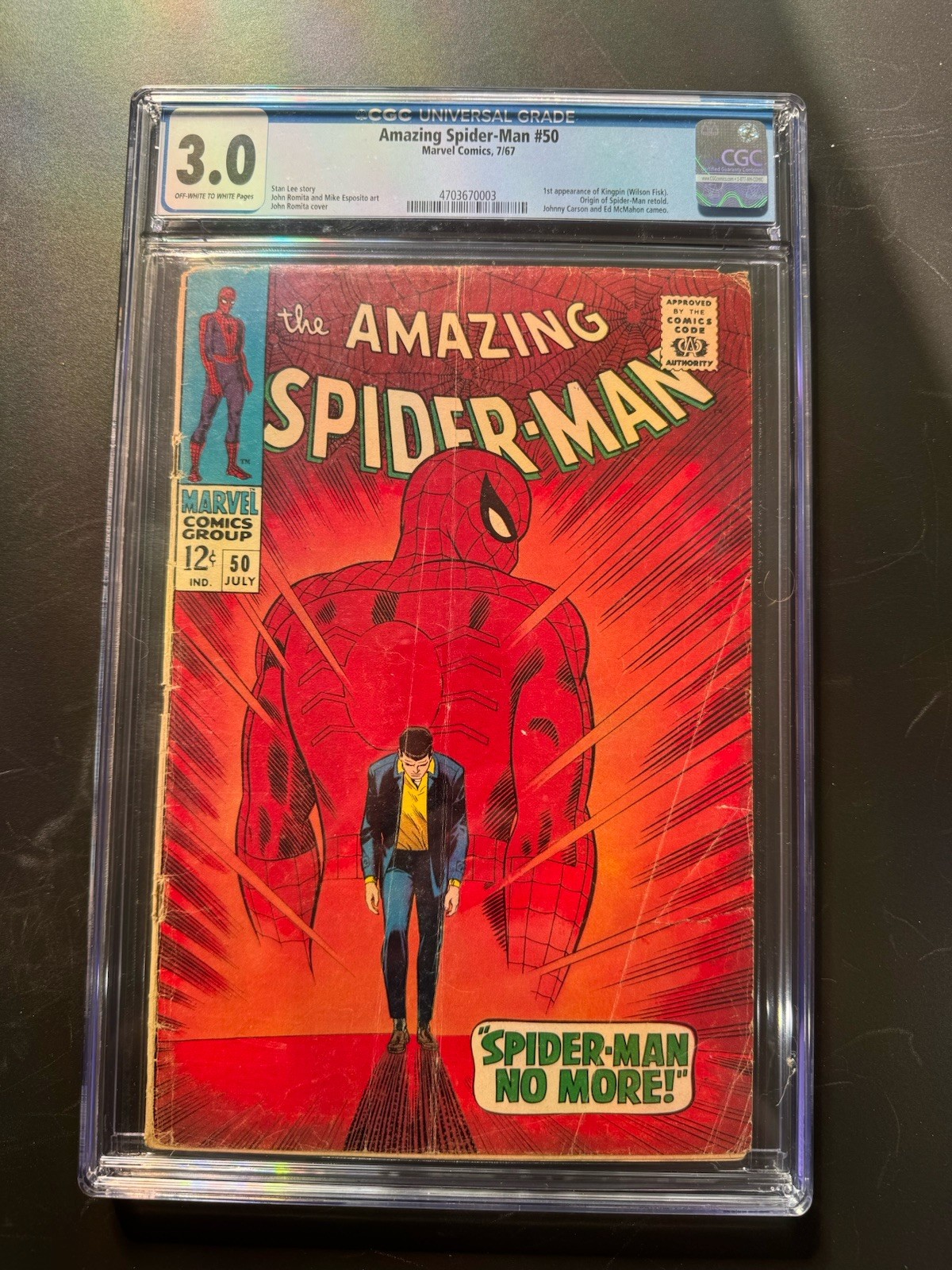 The Amazing Spider-Man #50 (Marvel Comics July 1967)