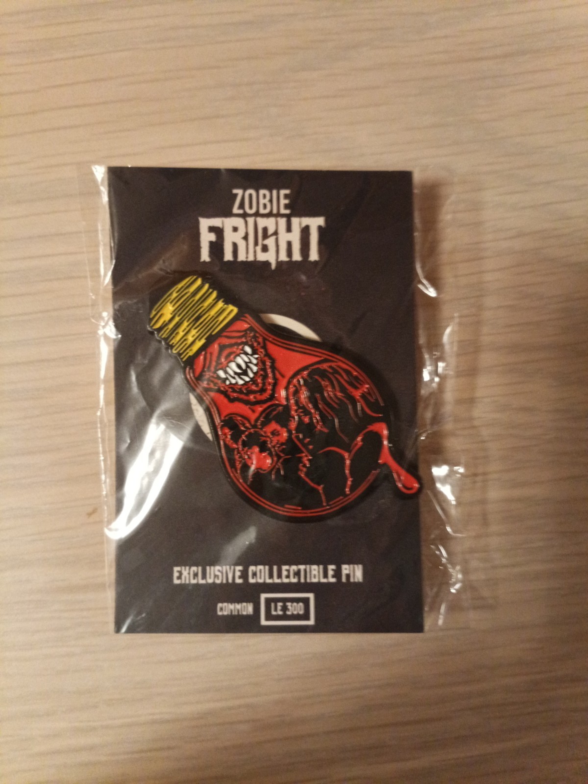 Zobie Fright Exclusive Enamel Collectible Pin A Quiet Place # / 300