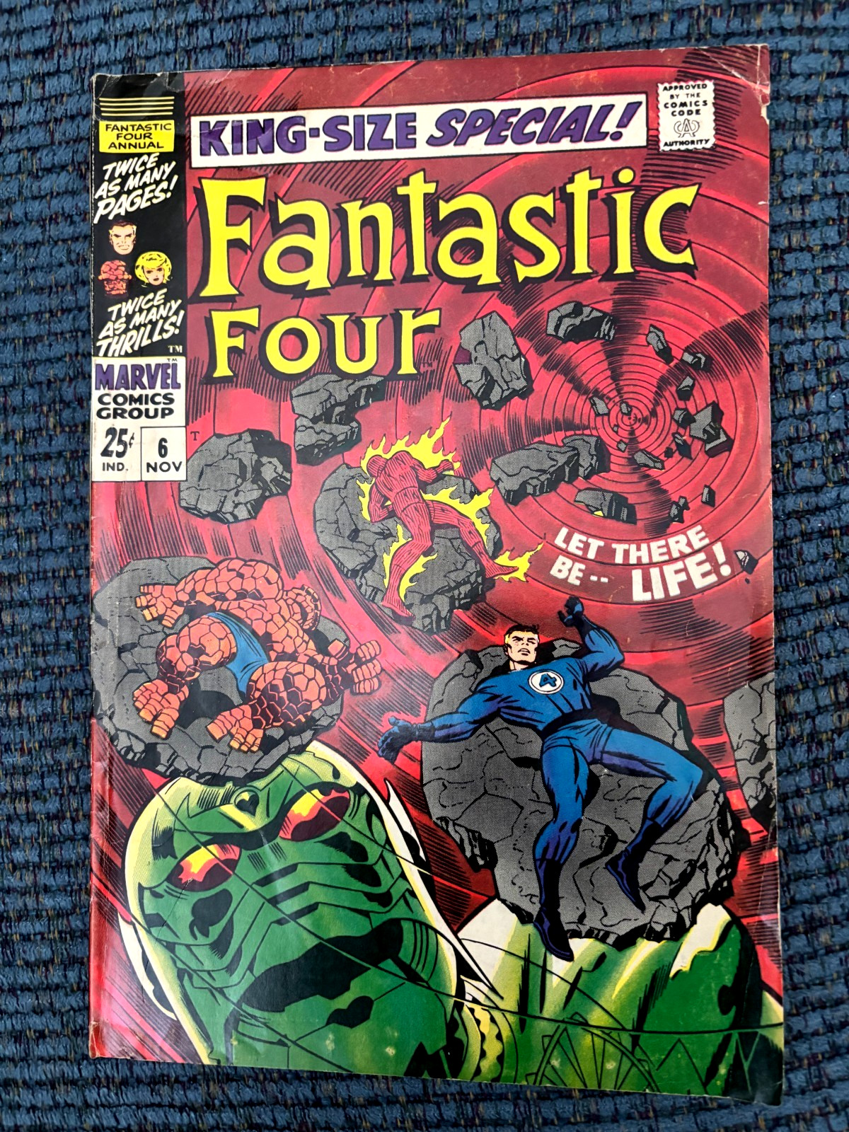 Fantastic Four   King Size Special #6 (1968)   Annihilus  Very Good Condition