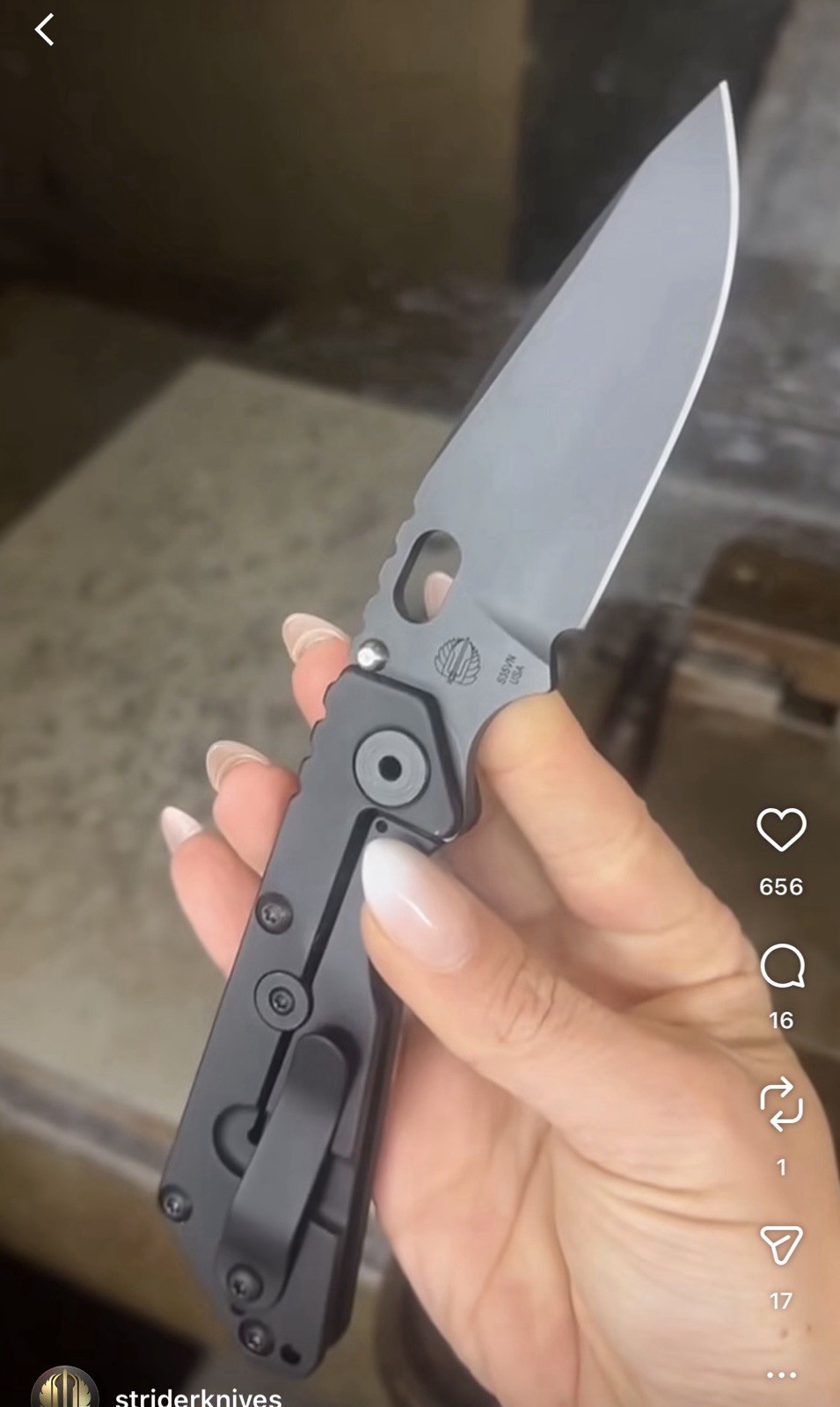 Strider PVD DLC Stealth SNG