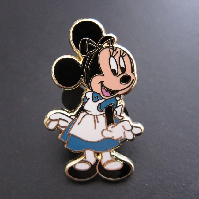 Disney Pins Minnie Mouse as Alice in Wonderland Disney Store Japan Pin
