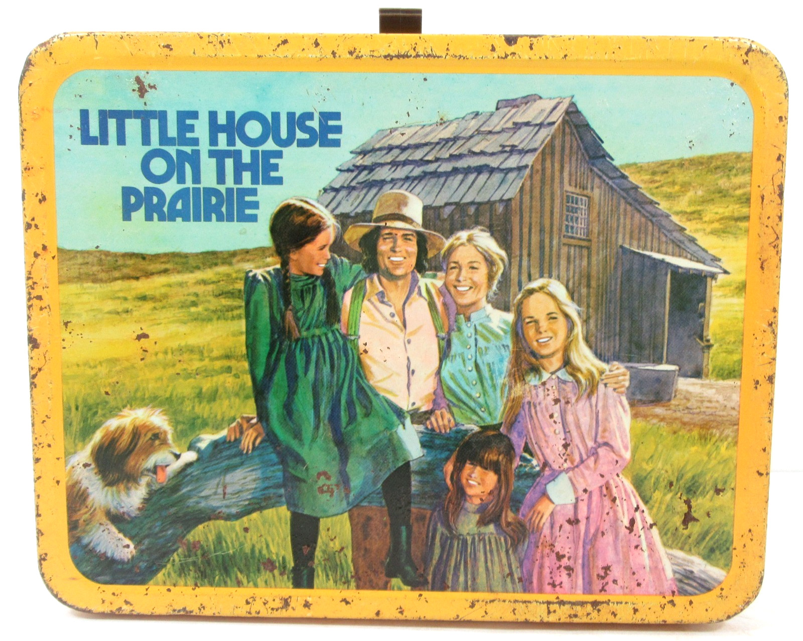 1978 Little House on The Prairie Metal Lunch Box No Thermos