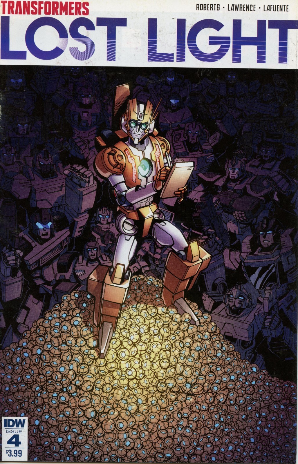 Transformers: Lost Light No. 4 IDW First Print  VG