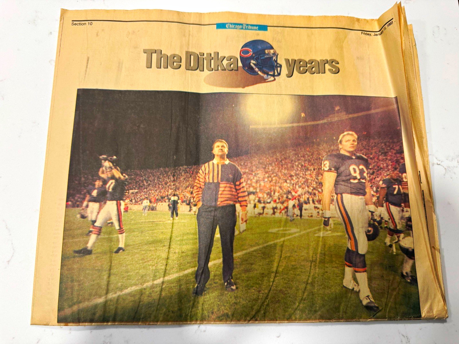 Chicago Tribune Special Edition Jan 15 1993 