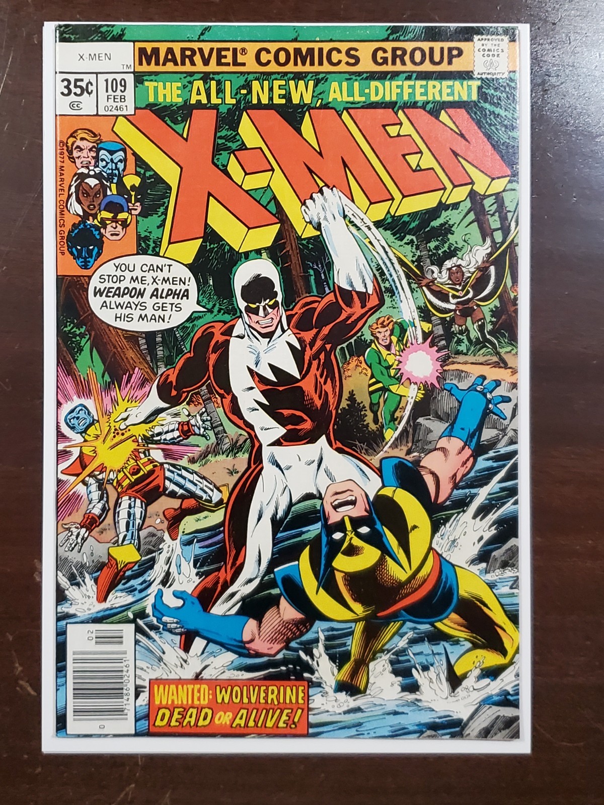 X-MEN #109 1978 🔑 1st Appearance  Weapon Alpha VF+/NM-