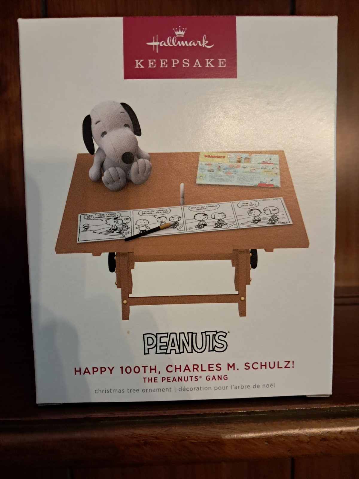 2022 Hallmark Keepsake Ornament Peanuts Happy 100th Charles M. Schulz Limited