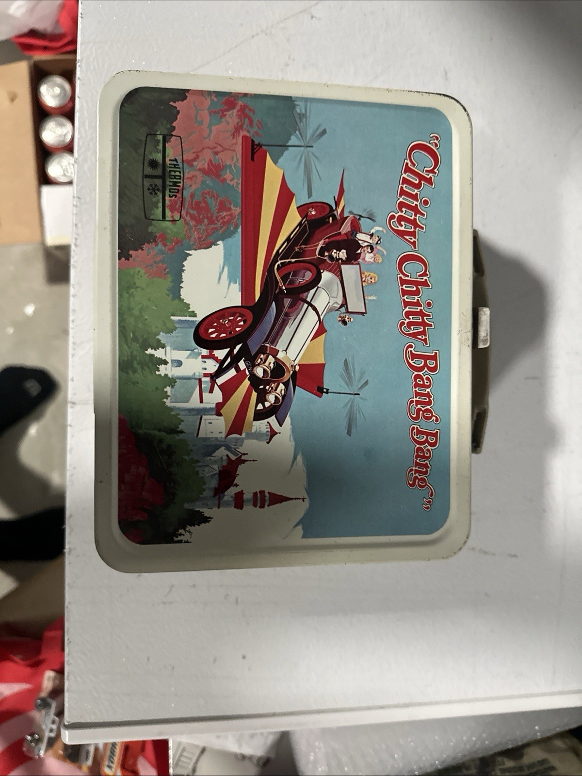 Mint Unused Chitty Chity Bang Bang Lunchbox AWESOME \