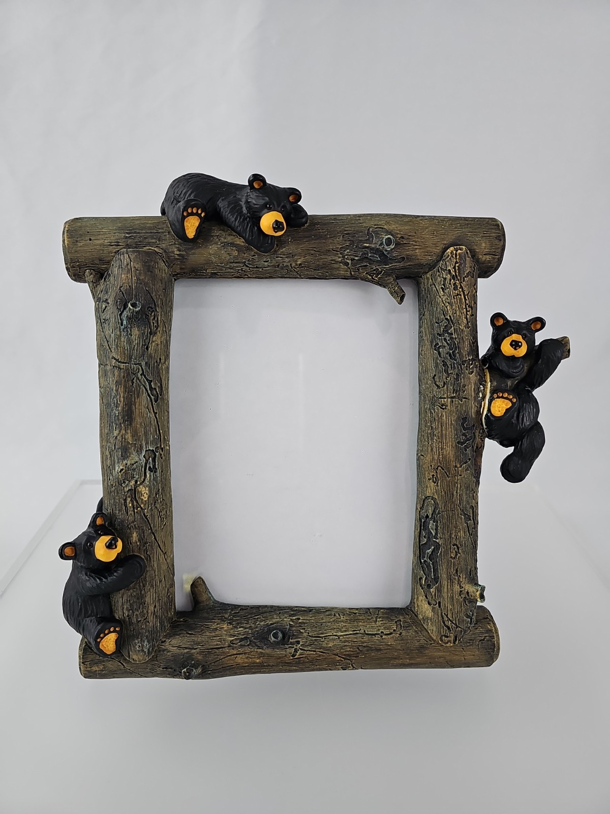 Big Sky Carvers Berafoots 3 Bear Frame 5X7 By Jeff Fleming