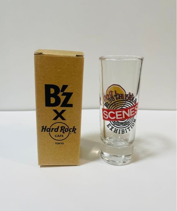 B\'z x Hard Rock Cafe Glass