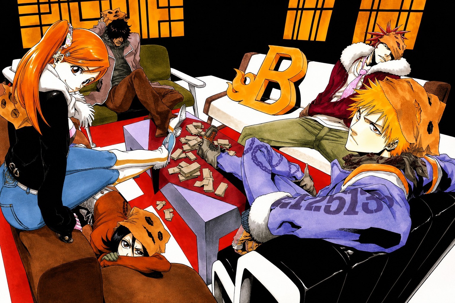 11x17 Bleach Anime Poster Tite Kubo Illustrations 2006 Brand New 