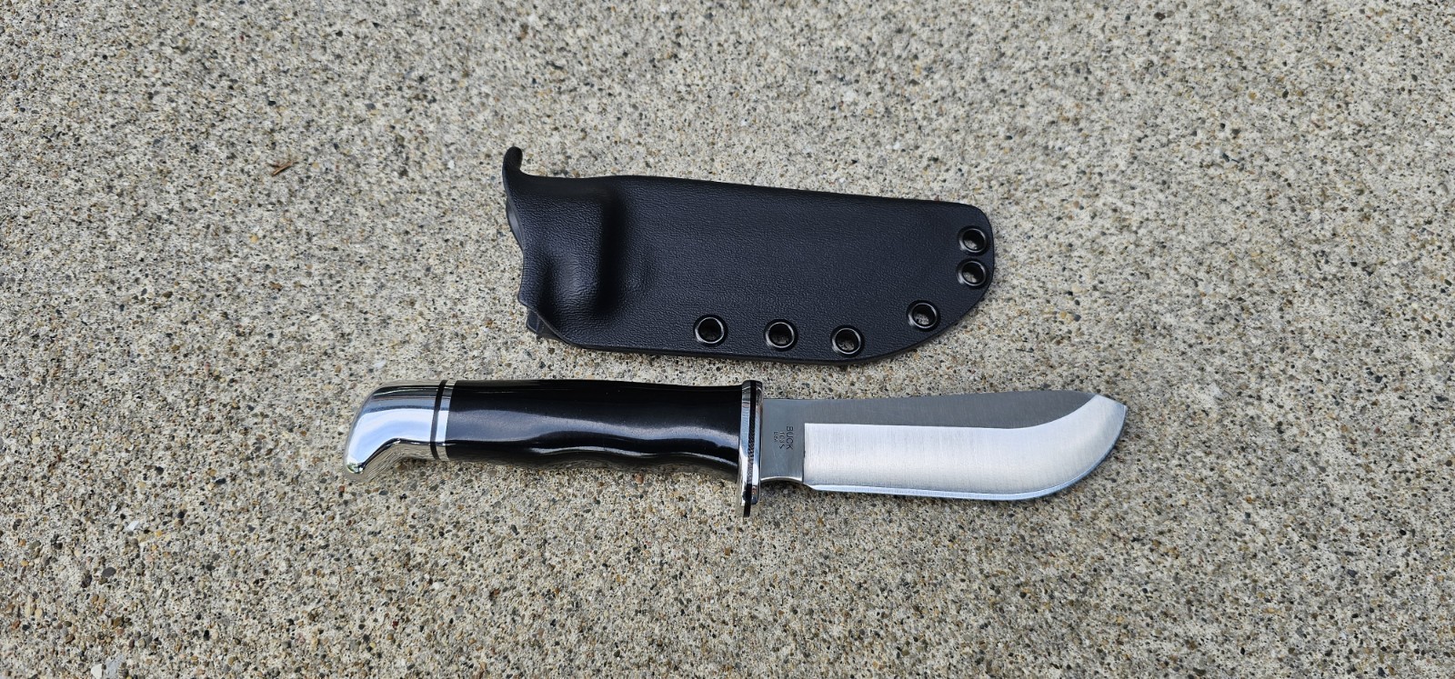 BUCK 103 SKINNER kydex sheath Only, TACO style (BK) Paracord Lanyard