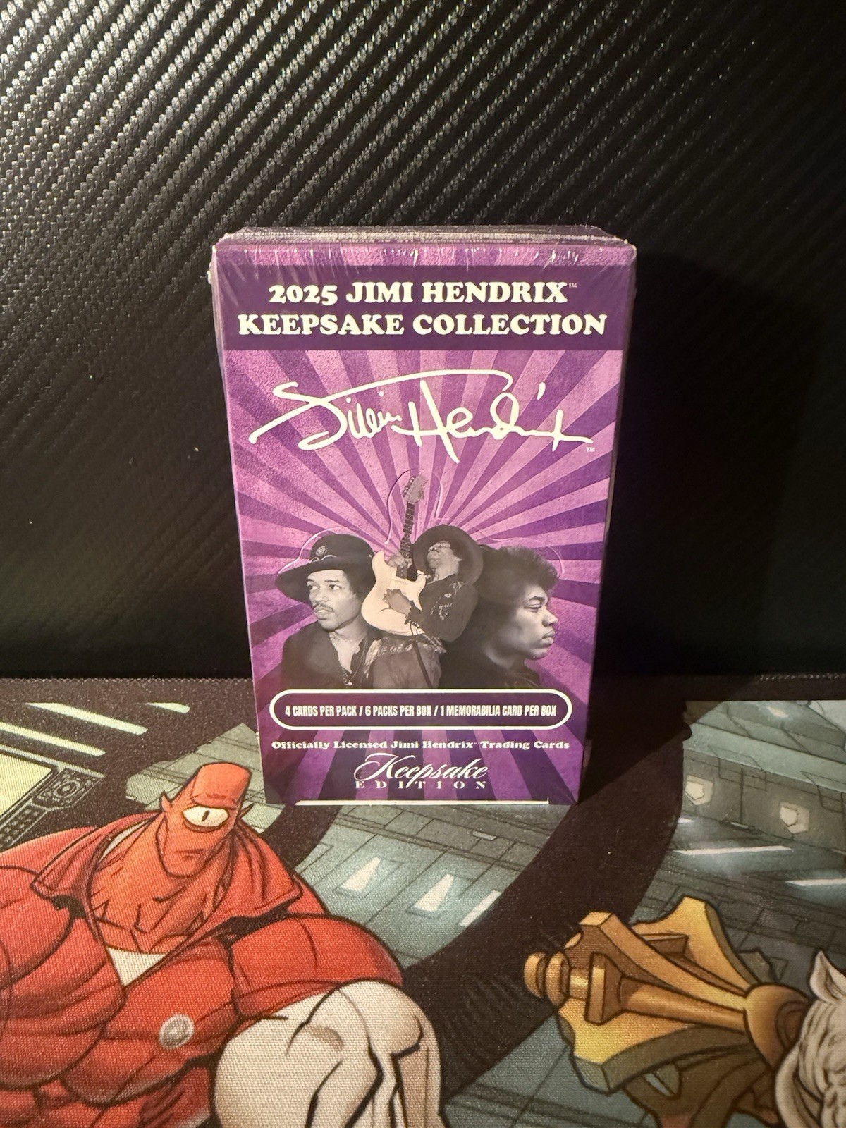 2025 Keepsake Jimi Hendrix Collection Box New Factory Sealed - 6 Packs