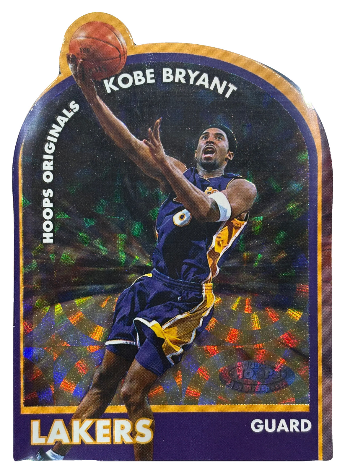 KOBE BRYANT 2000/01 Fleer Hoops Hot Prospects Hoops Originals Die-Cut #4H