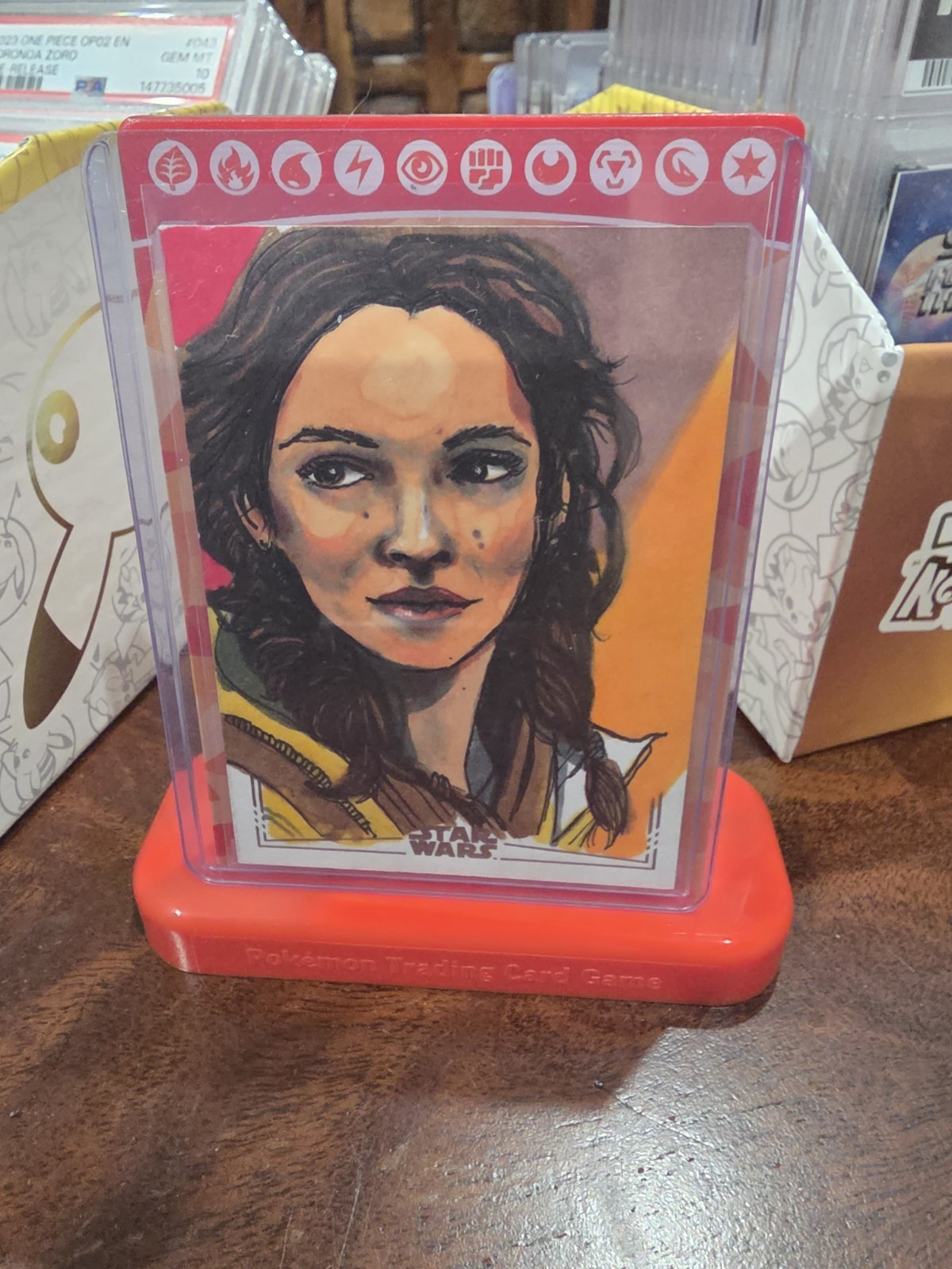2026 Topps Chrome Star Wars Galaxy Bix Caleen Sketch 1/1 Jaime Lopez