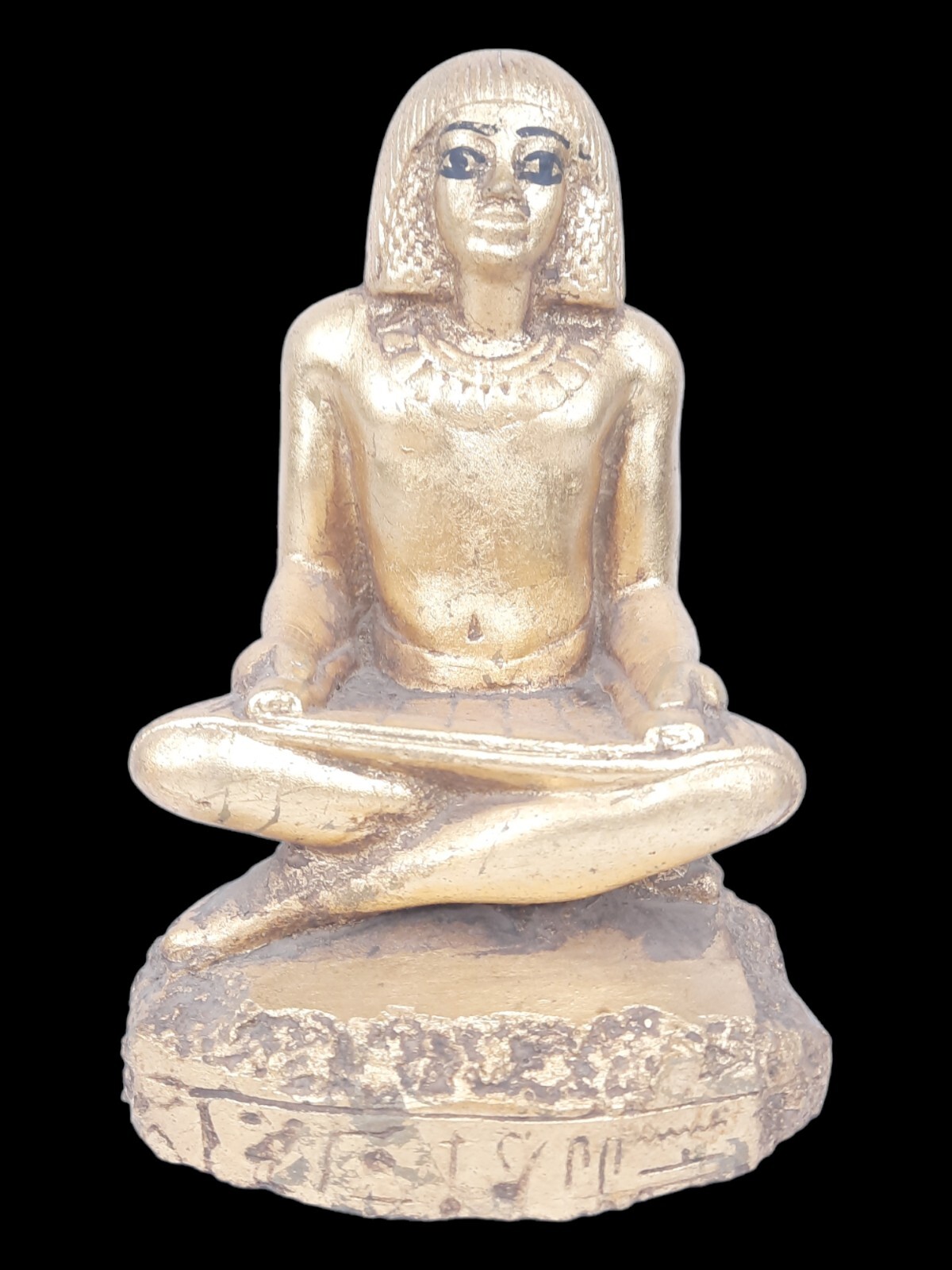 UNIQUE ANTIQUE ANCIENT EGYPTIAN Heavy Stone Scribe Writer Magic Hieroglyphic