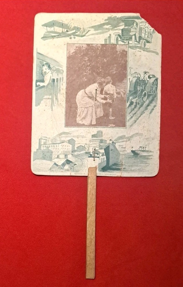 Yetters Department Store Gift Fan Iowa City IA c1930s 115 E Washington St 