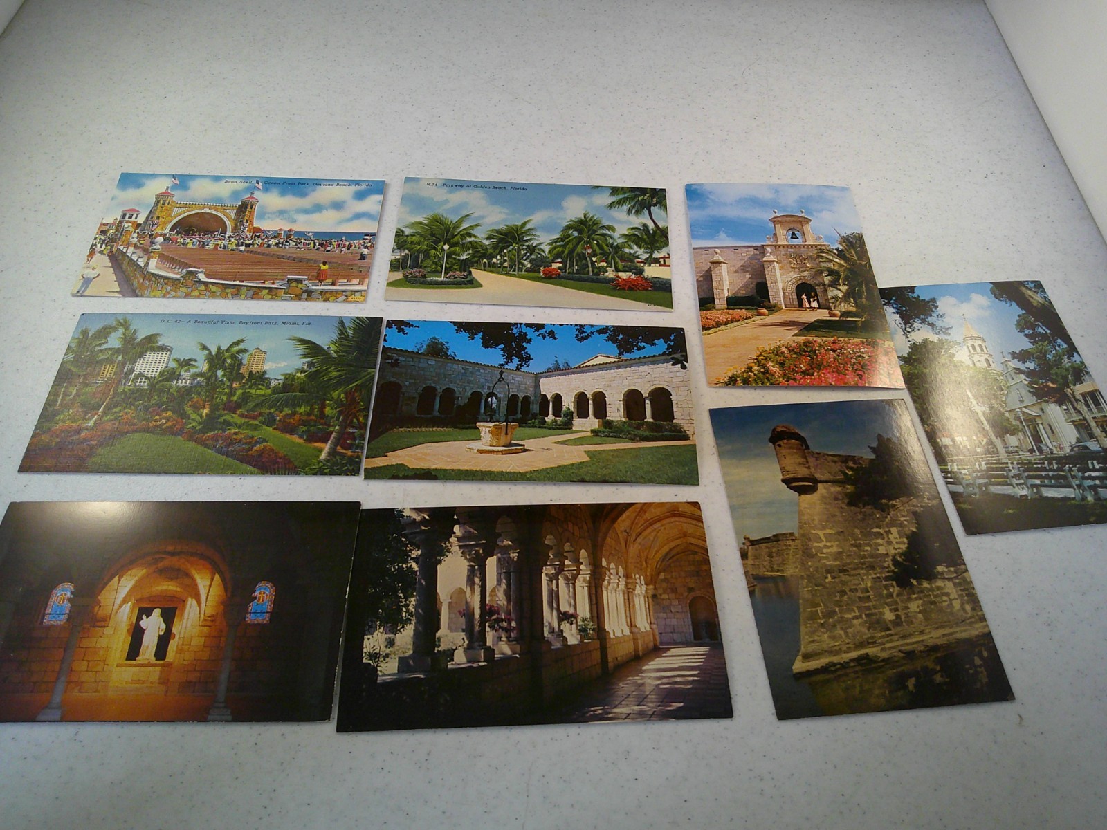 FLORIDA - Assortment of Florida Locations, Unused, Been in Storage