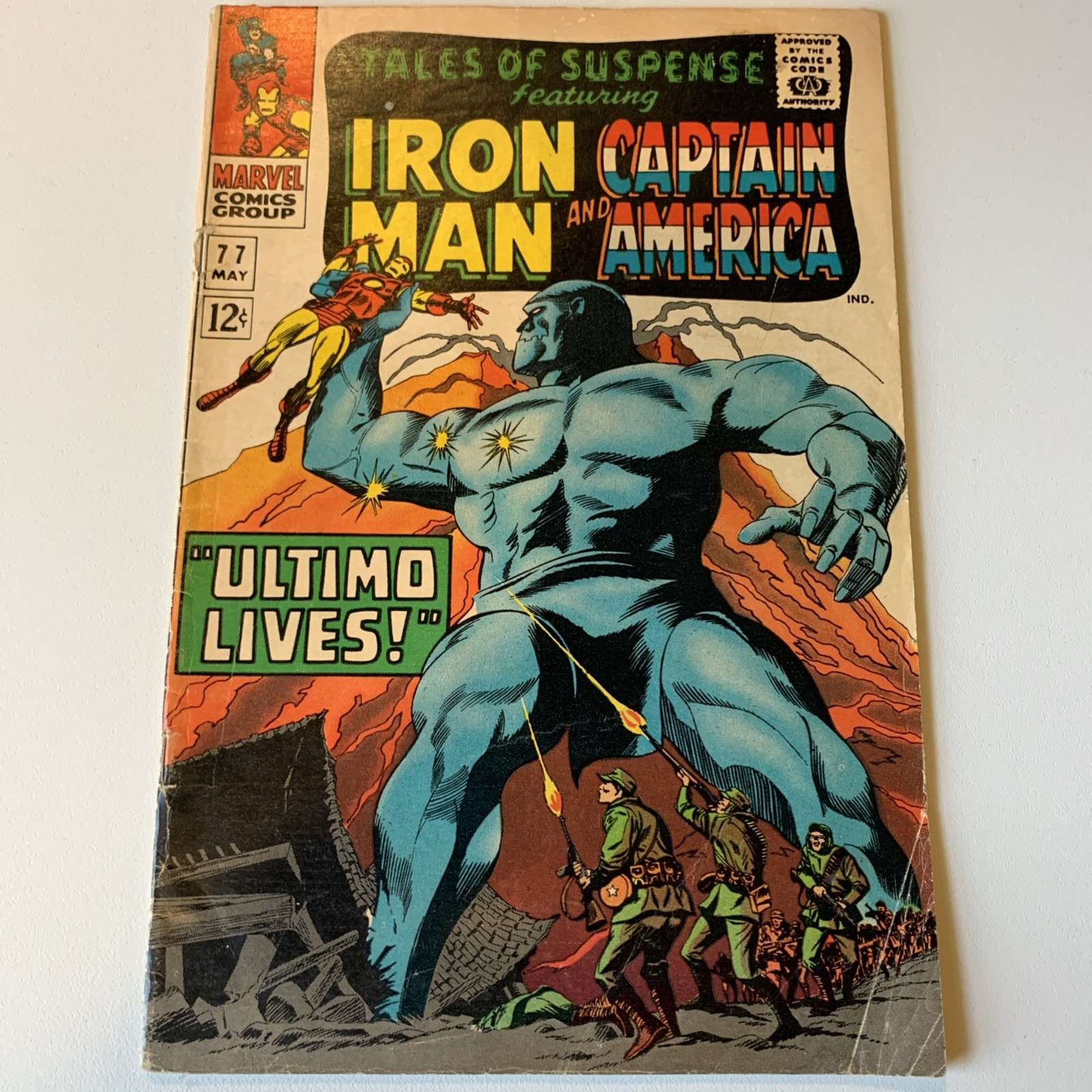 Tales of Suspense #77 (Marvel Comics May 1966) - Low Grade 1st Peggy Carter