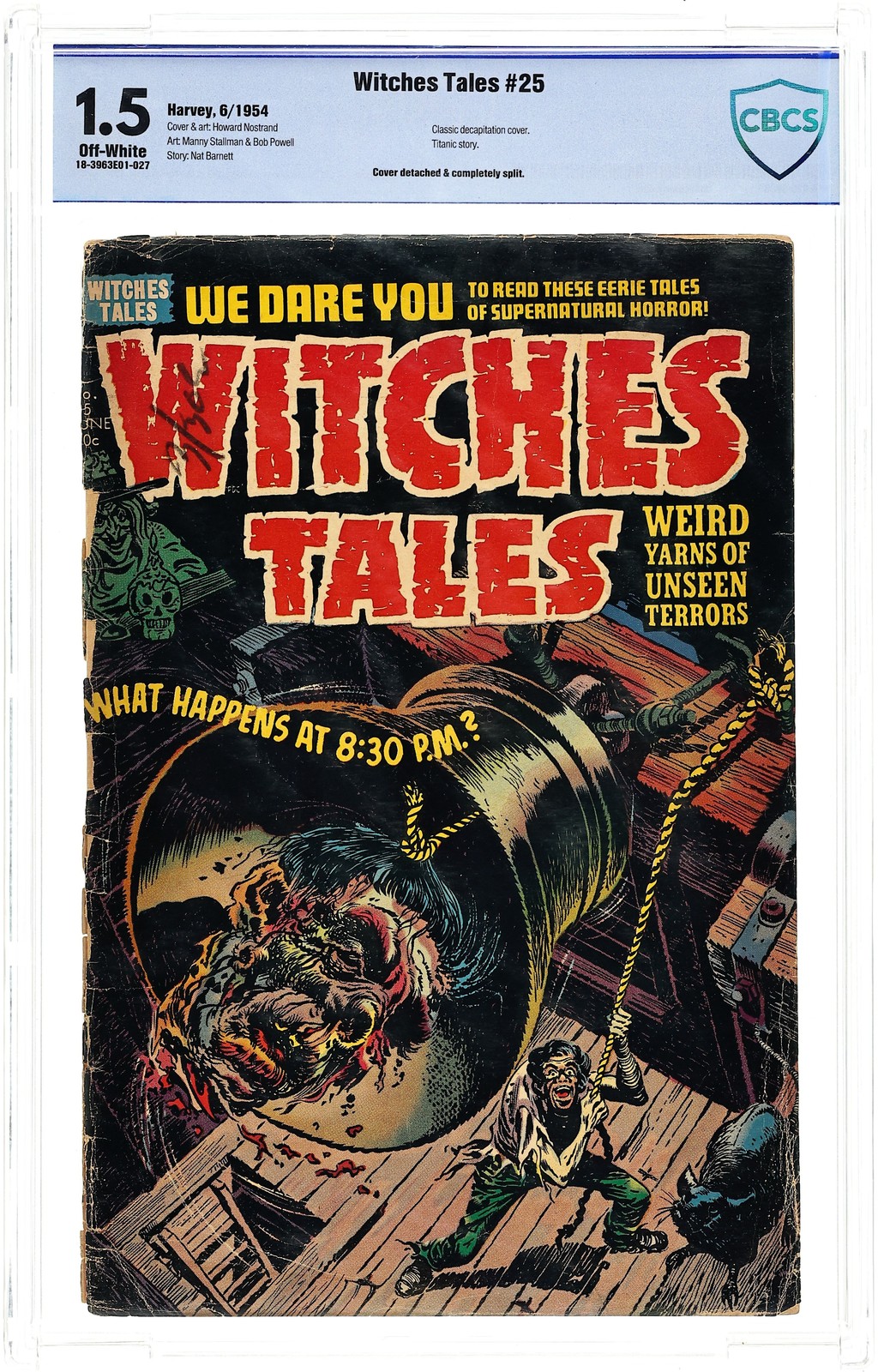 Witches Tales #25 CBCS 1.5 1954 18-3963E01-027