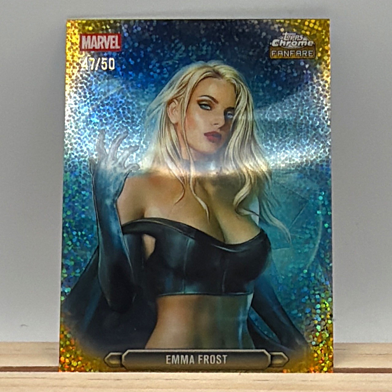 Topps 2026 Chrome Marvel Comics Emma Frost Fanfare Card FF-14 /50