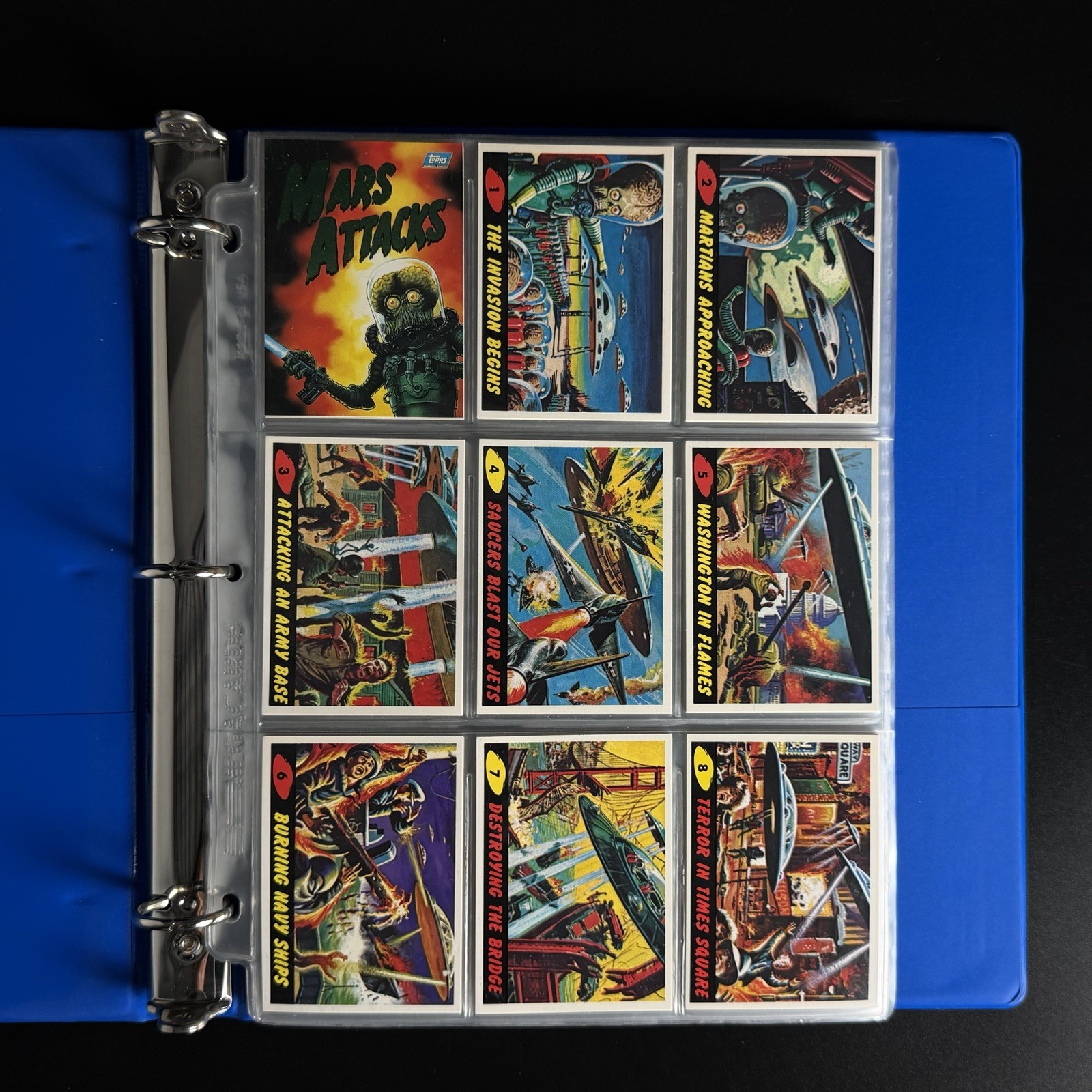 1994 Topps - Mars Attacks Full Trading Card Set & 6 Promos & 1Wide Vision -Great