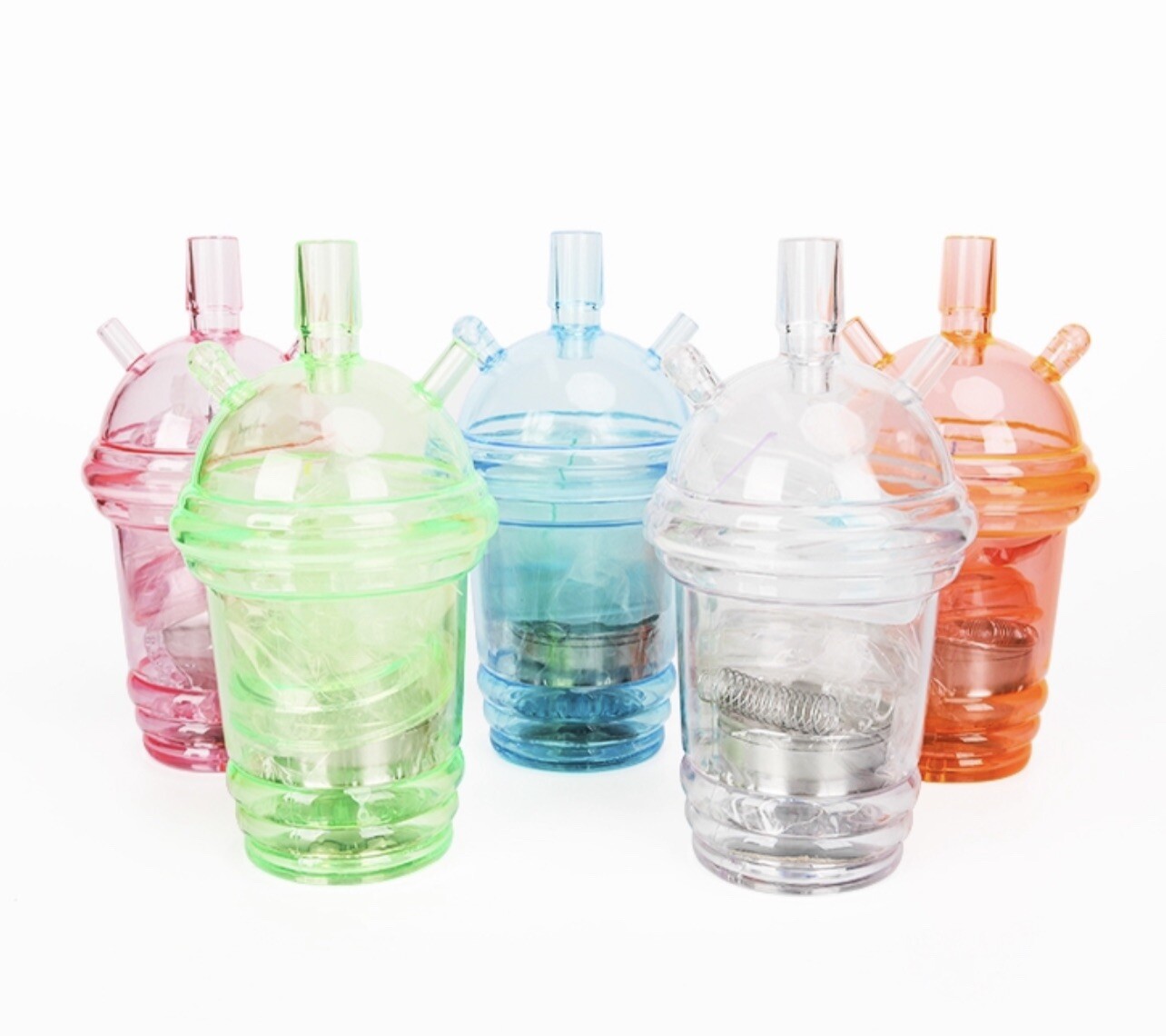 Portable Shisha Pipe Hookah Set With LED Buy One get one free Smoking Travel Cup