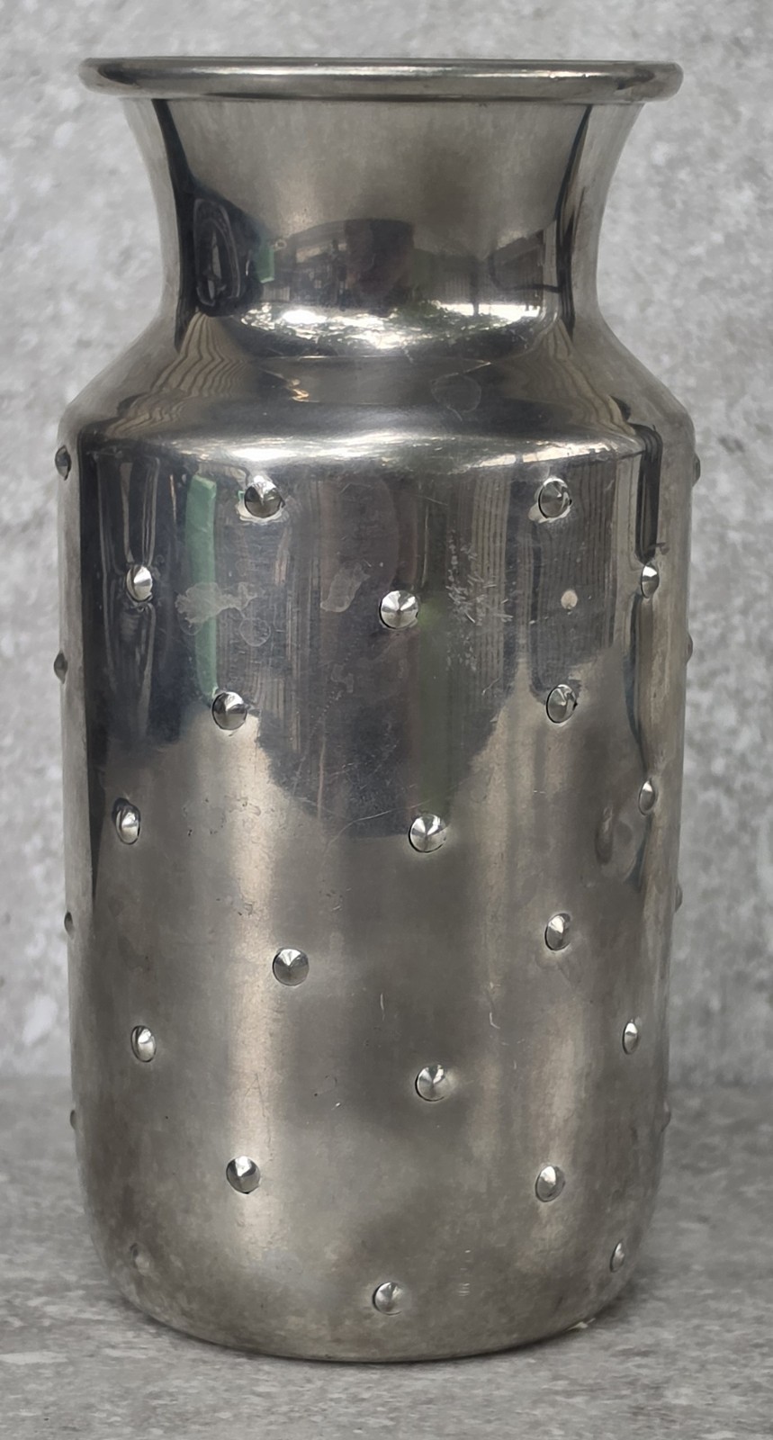 Vtg Y2K 200 Leon Fontier Signed Pewter Beaded 6\