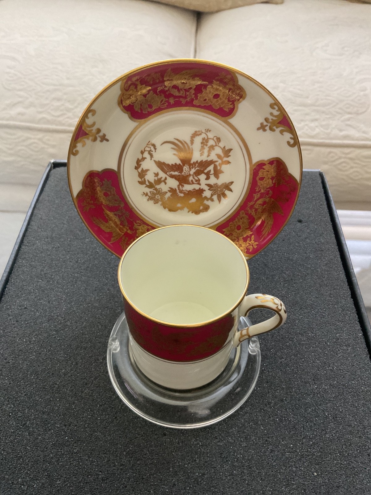Plant Tuscan China Westminster Series Demitasse Cu&Saucer. Ex