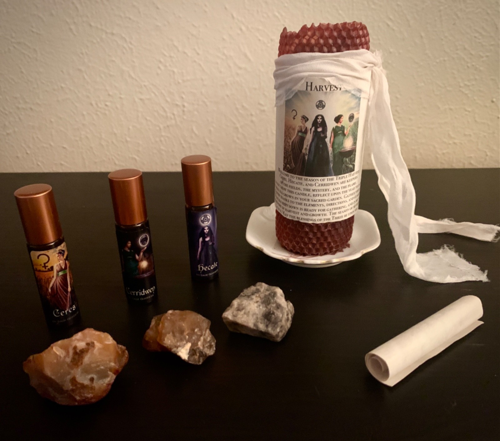 Ritual Tools for the Harvests – Sage Goddess Ceremonial Set (Rare / Retired)